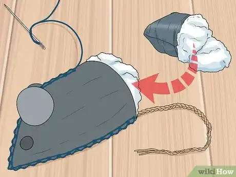 Image titled Make a Furry Mouse Toy for Cats Step 10
