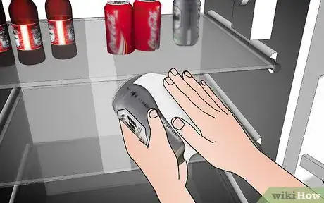 Image titled Cover Refrigerator Shelves in Plastic Wrap Step 12