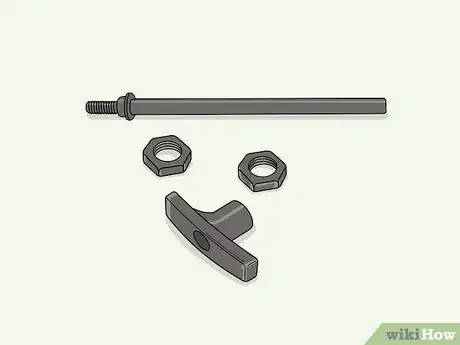 Image titled Replace an RV Waste Valve Handle Step 1