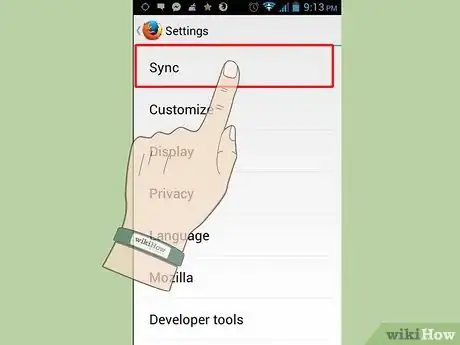 Image titled Use Firefox Sync Step 10