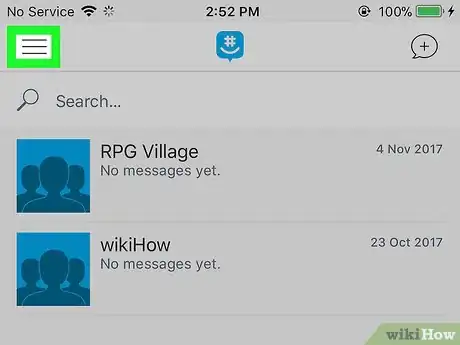 Image titled Hide Groupme Messages on iPhone or iPad Step 2
