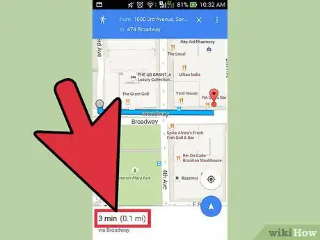 Image titled Find Walking Distance on Google Maps Step 10