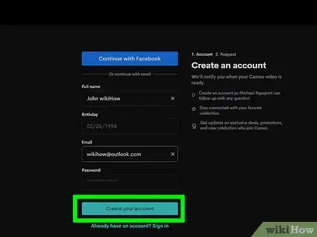 Image titled Order a Celebrity Message on Cameo Step 3