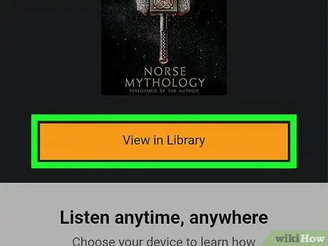 Image titled Purchase an Audible Audiobook on Android Step 7