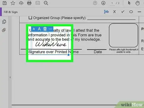Image titled Add a Signature in Adobe Reader Step 13