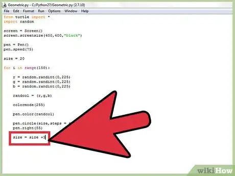 Image titled Program a Cool Geometric Pattern in Python Step 15