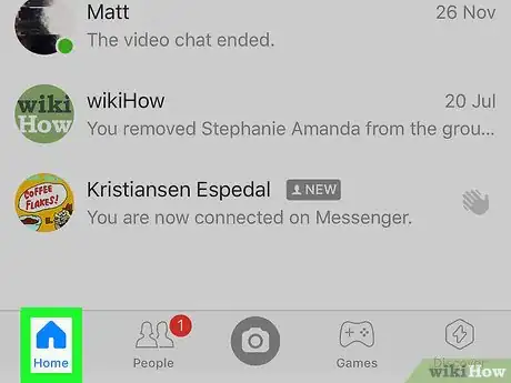 Image titled Log Out of Messenger on iPhone or iPad Step 10