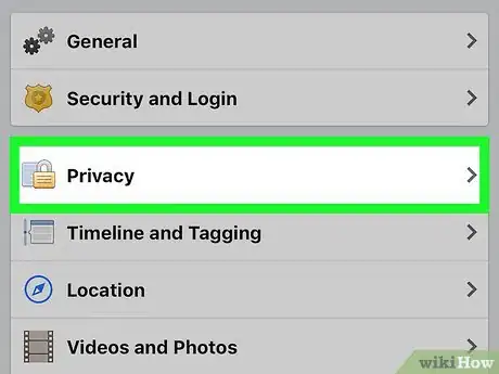Image titled Stop All Friend Requests on Facebook Step 5