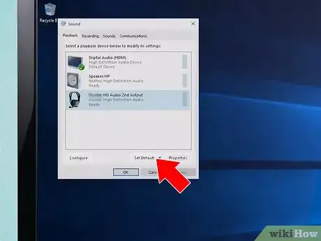 Image titled Connect a Headset to PC Step 20