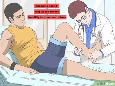 Image titled Treat Achilles Tendon Rupture Step 1