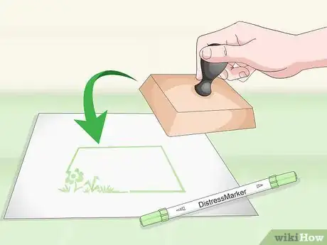 Image titled Water Color with Distress Markers Step 11