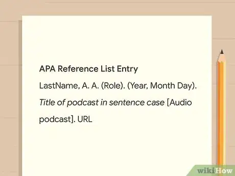 Image titled Cite a Podcast Step 8