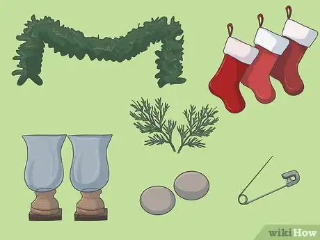 Image titled Decorate Your Mantel for Christmas Step 1