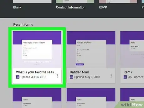 Image titled View Google Form Responses on PC or Mac Step 2