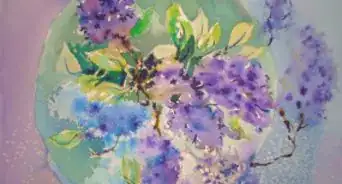 Paint Cluster Blossoms in Watercolor