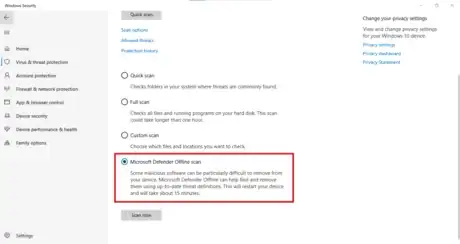 Image titled Microsoft Defender Offline Scan.png
