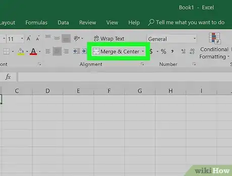 Image titled Unmerge Cells in Excel Step 4