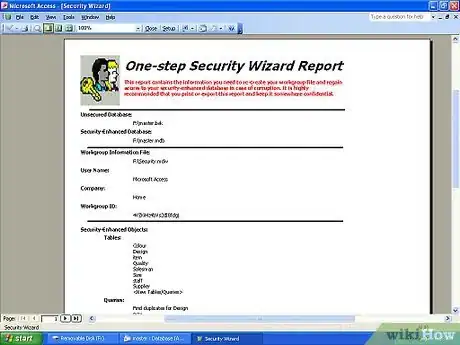 Image titled Establish User Level Security in Microsoft Access Step 12Bullet1
