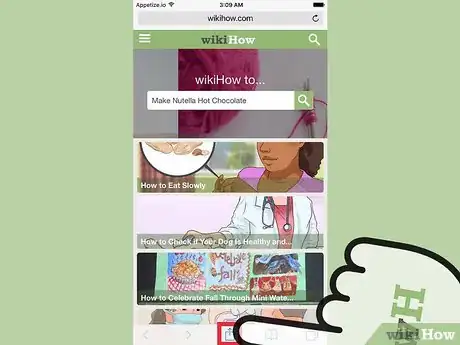Image titled Make Bookmarks in Safari for iOS Step 3