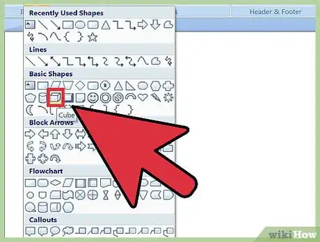 Image titled Create a 3D Object in Microsoft Word Step 2