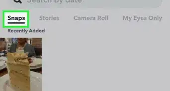 Back Up Camera Roll in Snapchat