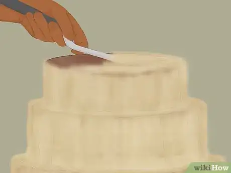 Image titled Make a Wedding Cake Step 16