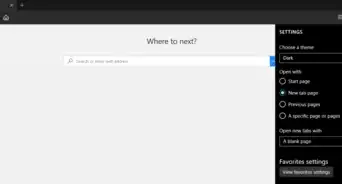 Enable the Dark Theme in Microsoft Edge