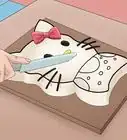 Make a Hello Kitty Cake