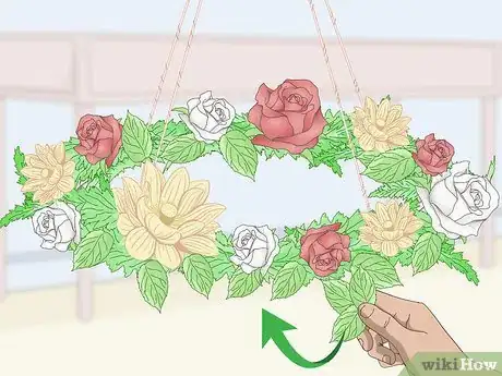 Image titled Make a Hanging Flower Chandelier Step 7
