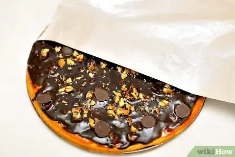 Image titled Make Chocolate Turtle Poke Cake Step 10