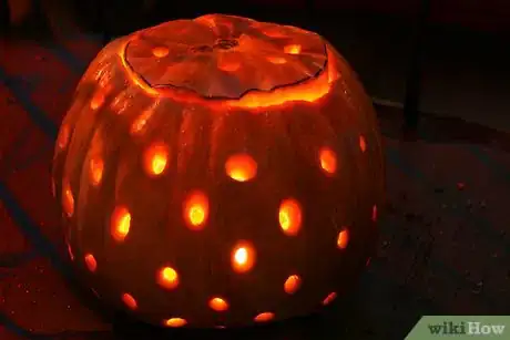 Image titled Carve a Disco Ball Pumpkin Step 6