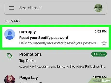 Image titled Recover a Spotify Account on iPhone or iPad Step 8