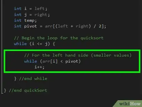 Image titled Quick Sort an Array in C++ Step 4