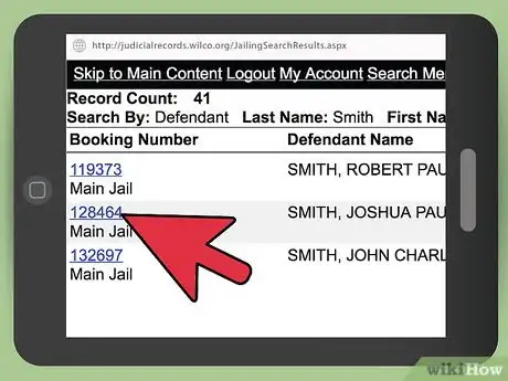 Image titled Find out if Someone Is in Jail in Williamson County, Texas Step 9