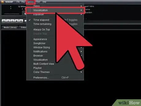 Image titled Change Visualizations in Winamp Step 7