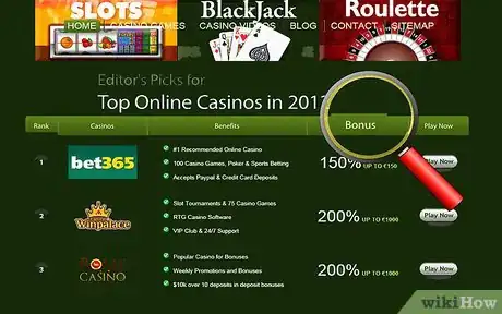 Image titled Choose an Online Casino Step 3