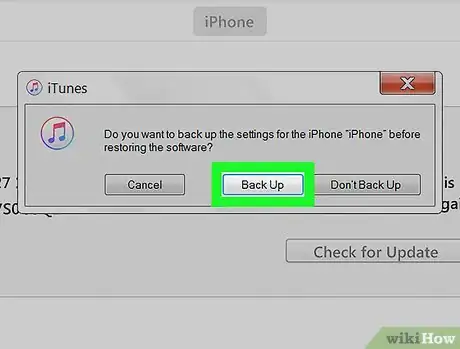 Image titled Restore a New iPhone from iTunes on PC or Mac Step 12