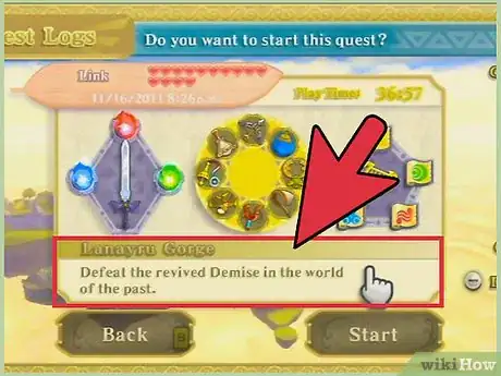 Image titled Get the Hylian Shield in Legend of Zelda Skyward Sword Step 1