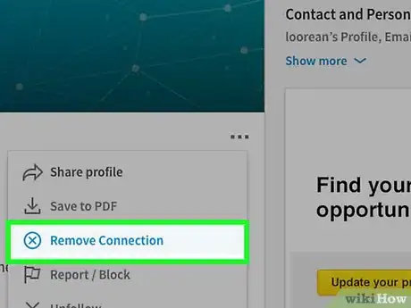 Image titled Delete a Connection on Linkedin Step 6