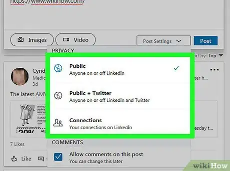 Image titled Post Something on LinkedIn on PC or Mac Step 7
