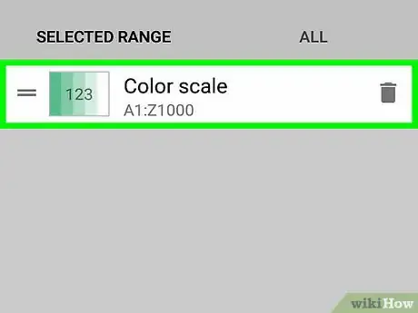 Image titled Highlight Every Other Row on Google Sheets on Android Step 11