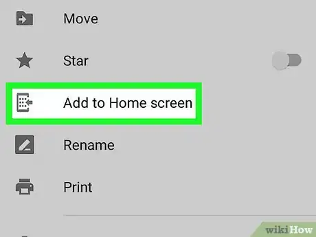Image titled Create a Desktop Shortcut for Google Docs on Android Step 4