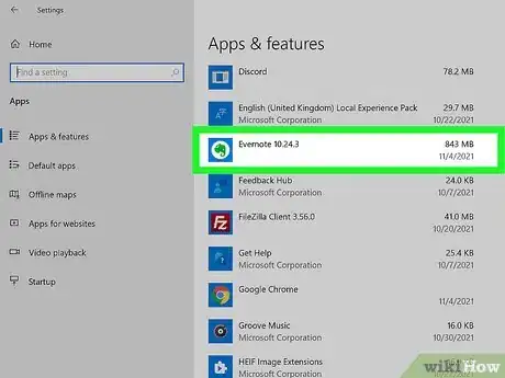 Image titled Uninstall Evernote Step 8