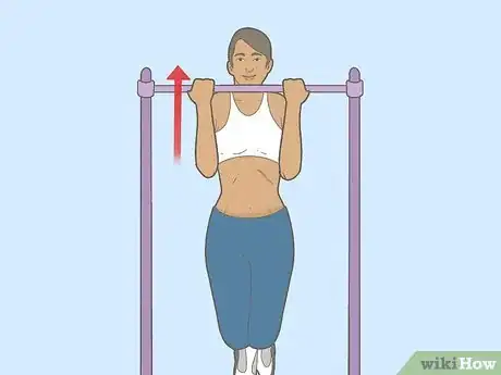 Image titled Stop Swinging During Chin Ups Step 6