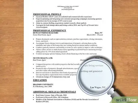 Image titled Write a Resume for a Real Estate Job Step 13