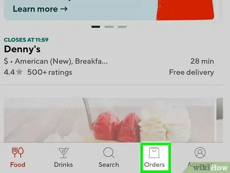 Image titled Contact a Driver on DoorDash on iPhone or iPad Step 2