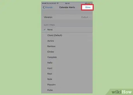 Image titled Change the Calendar Alert Sound on an iPhone Step 5