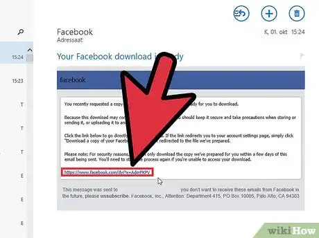 Image titled Request a Copy of Your Archived Facebook Information File Step 10