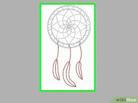 Image titled Draw a Dreamcatcher Step 4