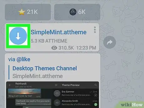 Image titled Install Telegram Themes on Android Step 6